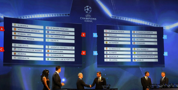 Ligue des champions : Le Real dans le groupe de la mort