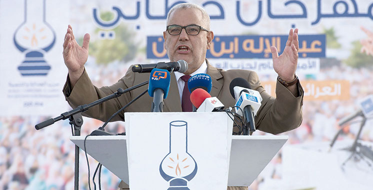 Benkirane en pleine campagne