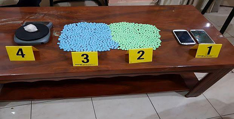 Marrakech : Cinq personnes dont 3 femmes arrêtées pour trafic de drogue