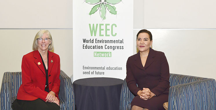 SAR la Princesse Lalla Hasnaa au 9e Congrès mondial de l’éducation à l’environnement