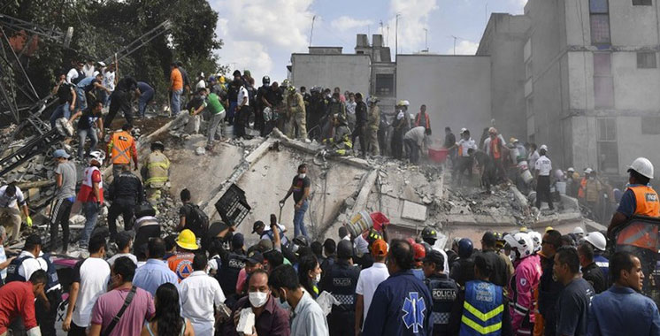 Puissant séisme au Mexique: le bilan s’alourdit à 216 morts