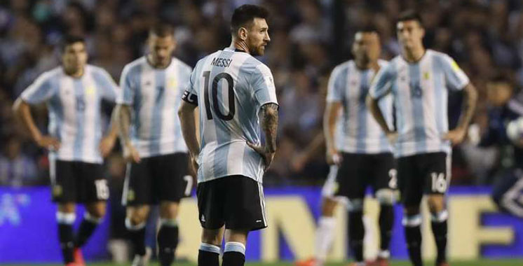 Mondial-2018 : L’Argentine compromet ses chances de qualification