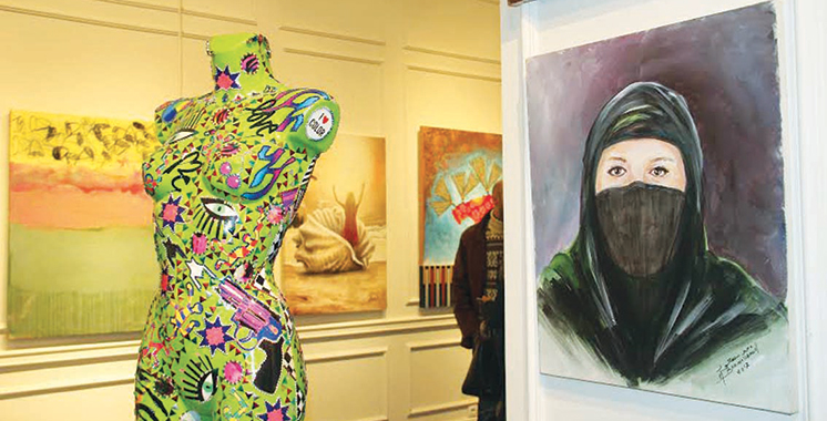 Le centre commercial fait la part belle à la peinture: Cinquante artistes-peintres exposent au Tanger City Mall
