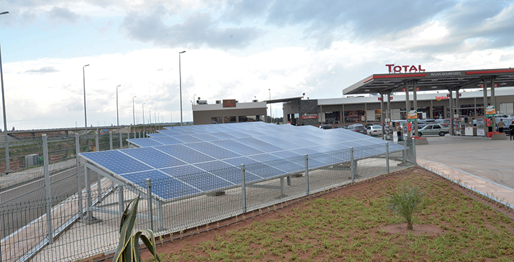 Total inaugure sa plus grande station au Maroc