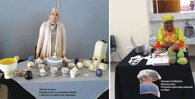Des femmes marocaines et africaines exposent leur savoir-faire