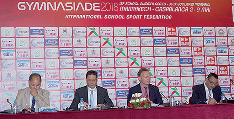 Sport scolaire : Le président de l’ISF salue la bonne organisation de la Gymnasiade 2018
