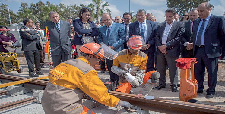 Tramway de Rabat-Salé : 20% des travaux d’extension atteints