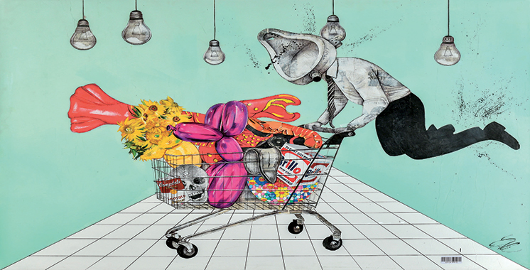 «Sorry For Damage» de Cali à la galerie 38