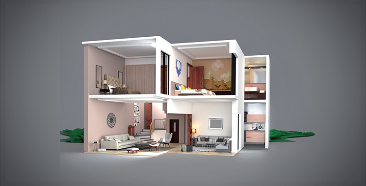 Dar Saada : Un duplex social à 250.000 dirhams