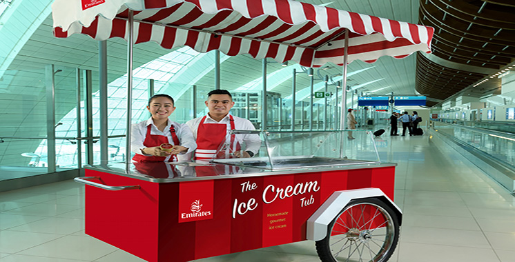 Emirates ravit les passionnés de crème glacée