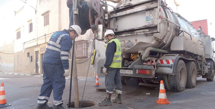 Lydec : Une galerie de stockage des eaux pluviales à «Hay Sadri»