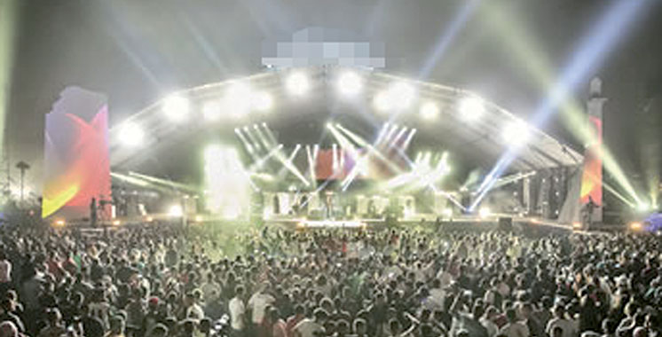 Concert de Horace Brown et Rl du groupe Next à Casablanca