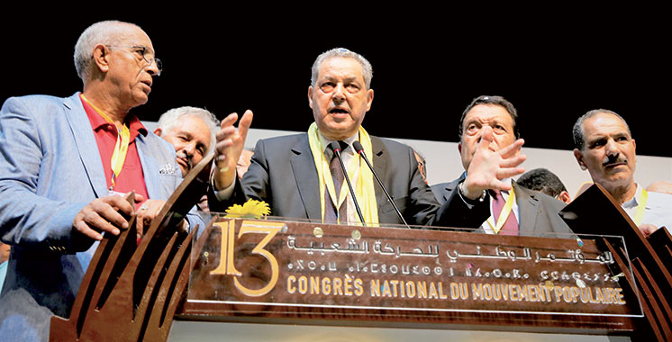 Mouvement populaire : Laenser rempile