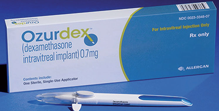 Le ministère de la santé rappelle des lots du médicament Ozurdex