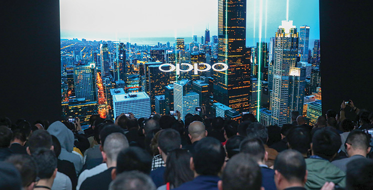 Oppo dévoile ses innovations à Barcelone