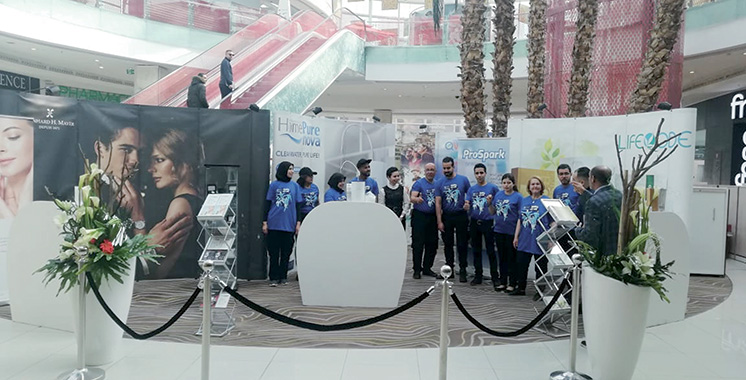 Compléments alimentaires, soins, bien-être… QNET promeut ses produits au Morocco Mall