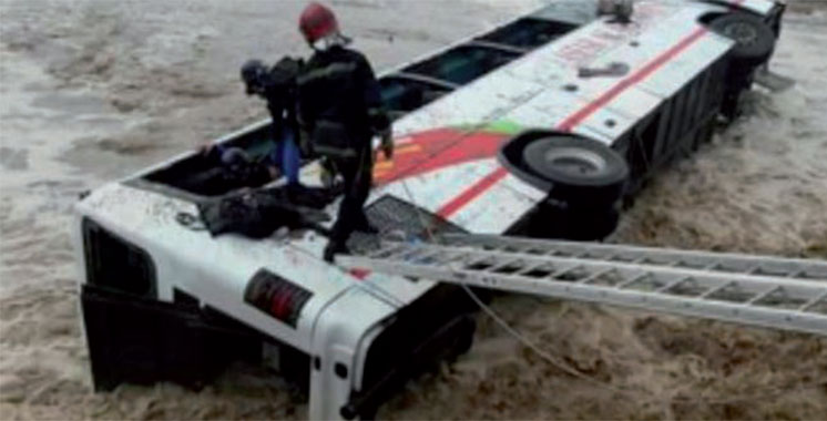 Renversement d’un autocar à Errachidia : Le bilan grimpe à 17 morts