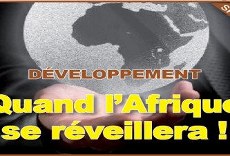 Développement : Quand l’Afrique se réveillera !