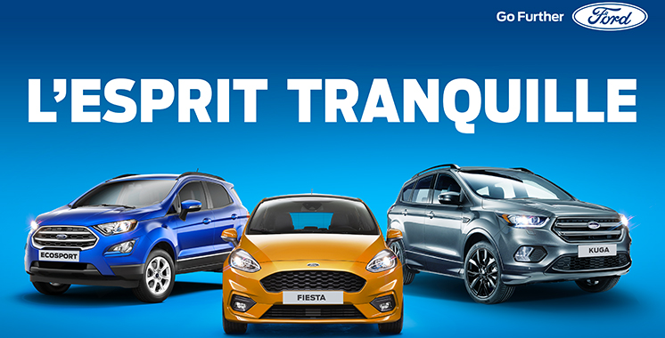 Ford lance l’offre exclusive «Esprit Tranquille»