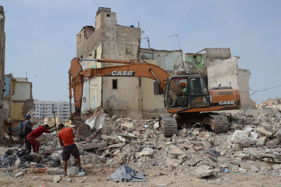 Casablanca : Effondrement d’un bâtiment vétuste dans la médina