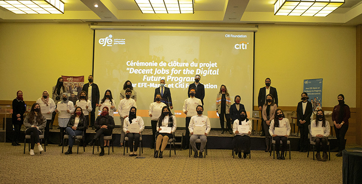 Consolidation : 7 ans de collaboration entre EFE-Maroc et la Fondation Citi