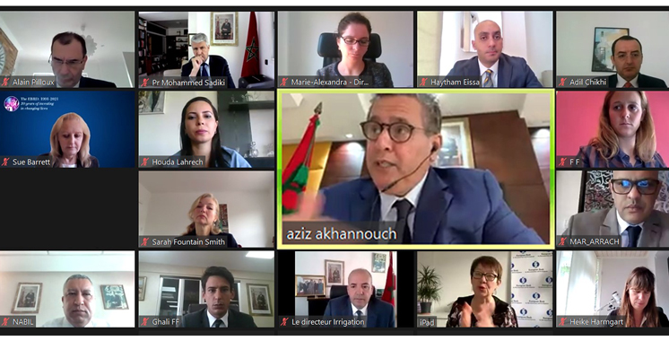 Maroc-BERD: L’accompagnement de « Génération Green 2020-2030 » au centre des discussions entre M. Akhannouch et Mme Renaud-Basso