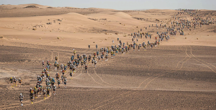 36ème Marathon des sables Rachid El Morabity et Anna Comet remportent