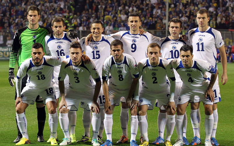 Coupe du monde 2014 : Equipe de la Bosnie-Herzégovine