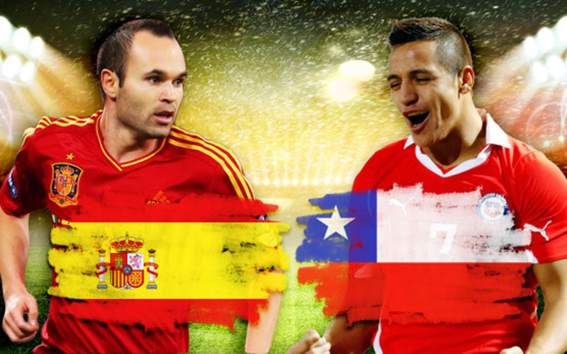 Coupe du monde 2014 – Matches du jour : Espagne – Chili en tête d’affiche
