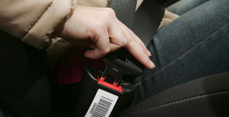 Etude : 41% des automobilistes marocains conduisent sans ceinture de sécurité