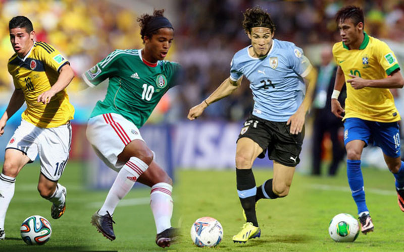 Coupe du monde 2014 : Les Latins savent jouer au foot