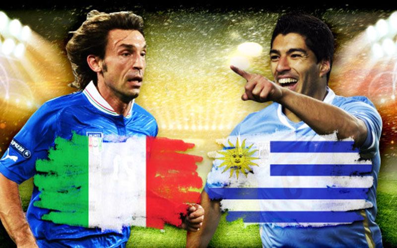 Coupe du Monde 2014 – Italie/Uruguay : Un Champion du monde en moins