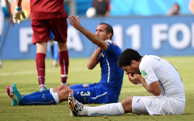 Coupe du monde términée pour Luis Suarez
