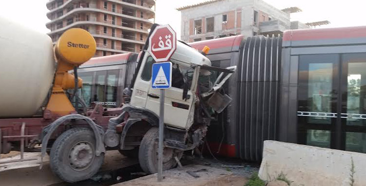 Les accidents de tramway coûtent  12 millions DH à la ville de Casablanca