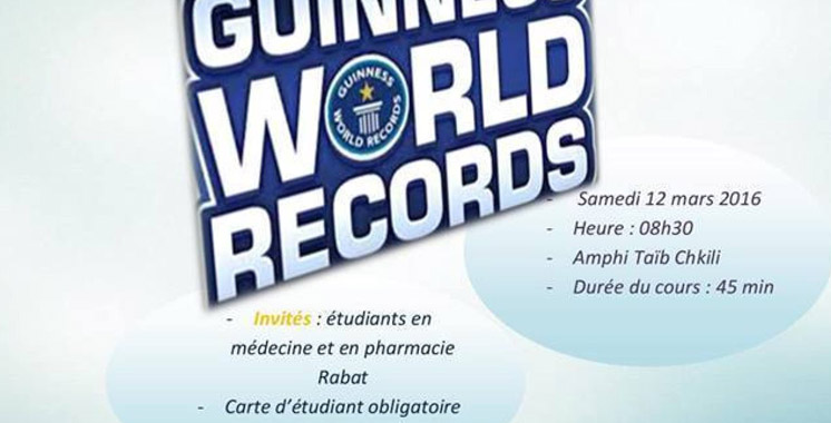 Rabat : Des étudiants s’apprêtent à battre un record mondial