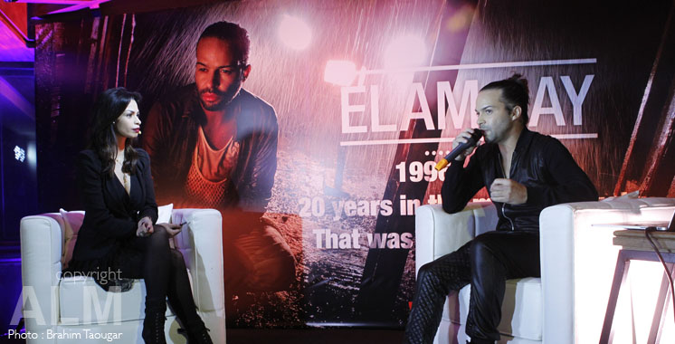 En photo : Elam Jay présente son duo avec Rajae Belmlih