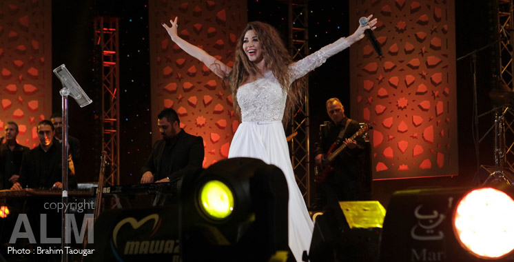 Mawazine: Myriam Fares, le charme arabe sur scène