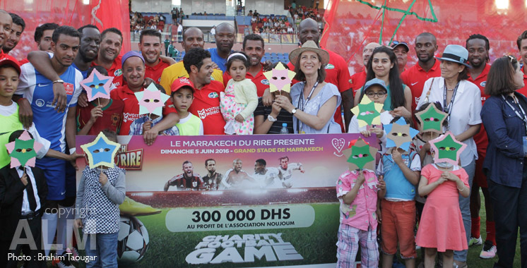 Le «Charity Football Game» clôture le Marrakech du rire