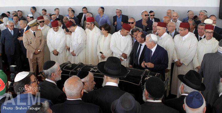 En images : les obsèques de Boris Toledano à Casablanca