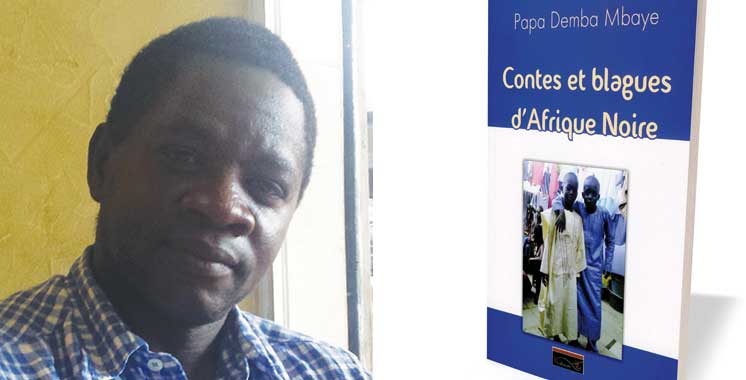 Les contes et blagues cohabitent dans l'œuvre de Papa Demba Mbaye
