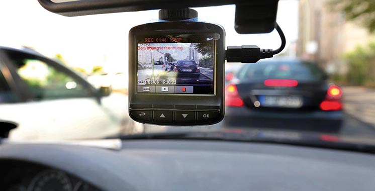Que dit la loi sur l'utilisation de dashcam dans sa voiture au Maroc ?