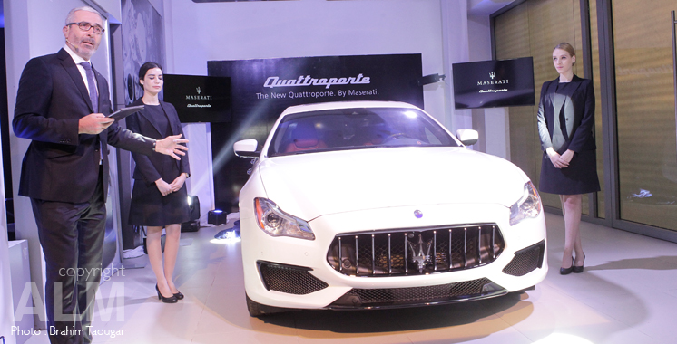 Automobile : Maserati lance sa nouvelle berline Quattroporte