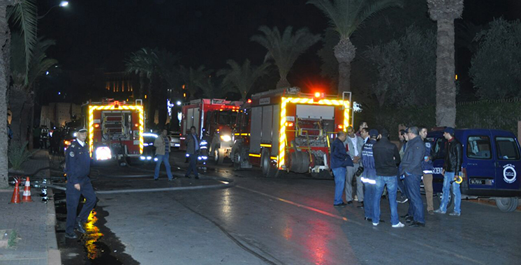 Marrakech: Incendie dans le restaurant d’une unité hôtelière