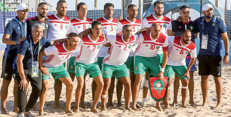 CAN-2018 de beach-soccer : Le Maroc dans le dernier carré