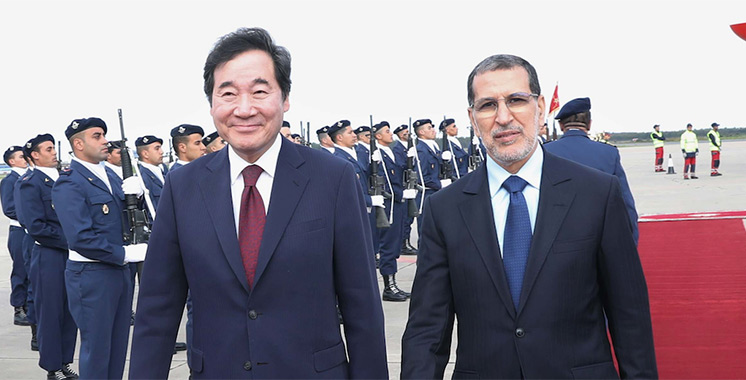 Le Premier ministre sud-coréen au Maroc pour une visite  de travail et d’amitié