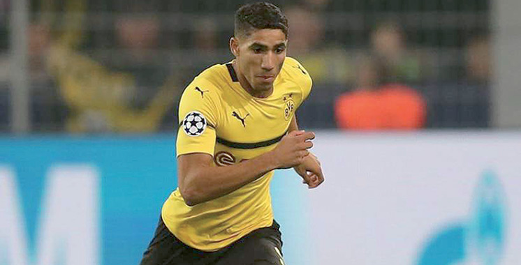 Allemagne : Achraf Hakimi, un «élément clé» du Borussia Dortmund