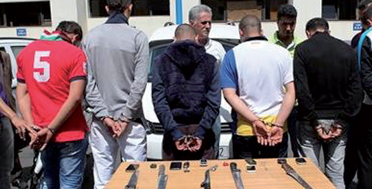 Marrakech: 4 thugs including two minors put behind bars