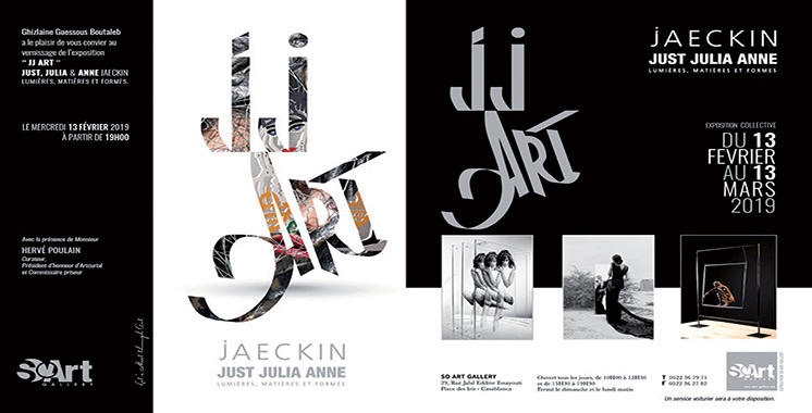 Exposition «JJ ART» à So Art Gallery