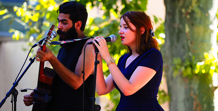 Tournée musicale du duo Ÿuma au Maroc