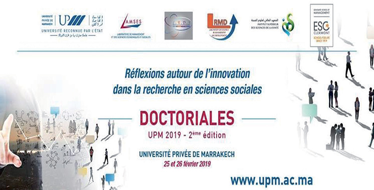 Initiées par l’université privée de Marrakech : Les Doctoriales 2019 focalisent sur l’innovation